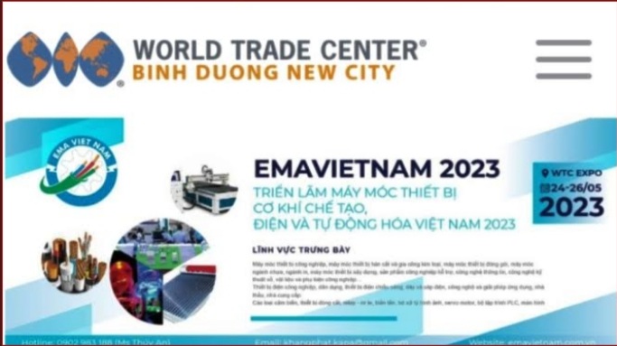 Chuẩn bị Triển lãm EMA Việt Nam 2023 - ENERGY Việt Nam 2023 - WATER Bình Dương 2023